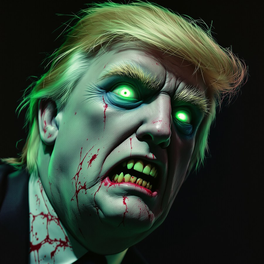 Zombie portrait